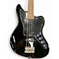 Used Squier JAGUAR BASS Black Electric Bass Guitar