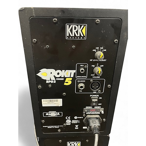 Used KRK RPG2 PAIR Powered Monitor