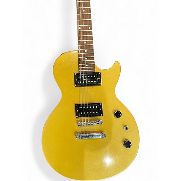 Used Maxtone LP Style Guitar Gold Solid Body Electric Guitar