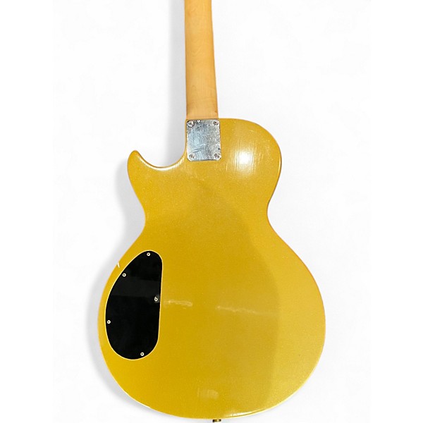 Used Maxtone LP Style Guitar Gold Solid Body Electric Guitar
