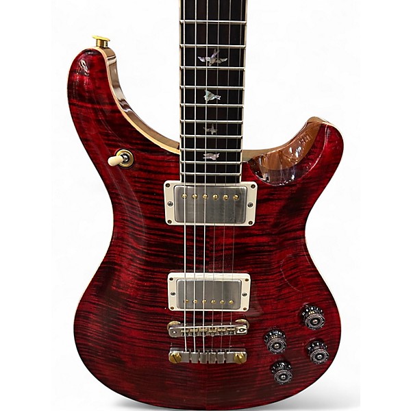 Used 2024 PRS McCarty 594 10 Top Red Tiger Solid Body Electric Guitar