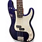 Used Fender Standard Precision Bass Baltic Blue Electric Bass Guitar thumbnail