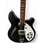 Used Rickenbacker 360/12 Black Hollow Body Electric Guitar