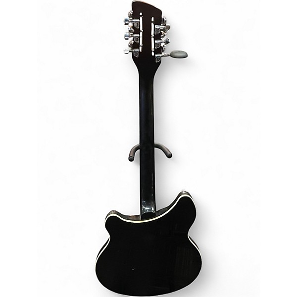 Used Rickenbacker 360/12 Black Hollow Body Electric Guitar