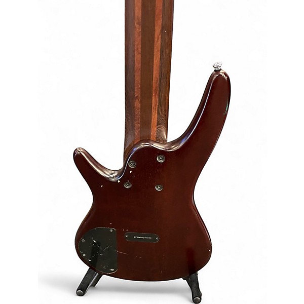 Used Ibanez SR506 6 String Natural Electric Bass Guitar