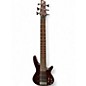 Used Ibanez SR506 6 String Natural Electric Bass Guitar