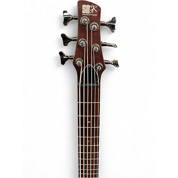 Used Ibanez SR506 6 String Natural Electric Bass Guitar