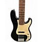 Used Squier STANDARD PRECISION BASS v Black Electric Bass Guitar thumbnail