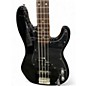 Used Squier Affinity Precision Bass Black Electric Bass Guitar