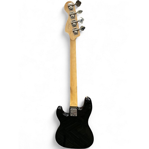 Used Squier Affinity Precision Bass Black Electric Bass Guitar