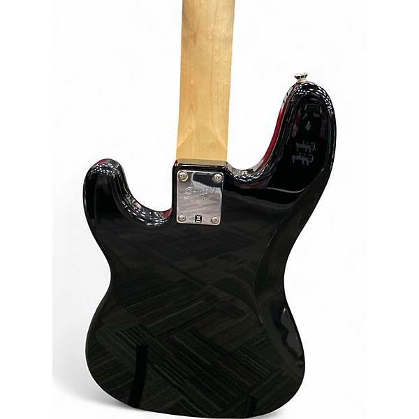 Used Squier Affinity Precision Bass Black Electric Bass Guitar