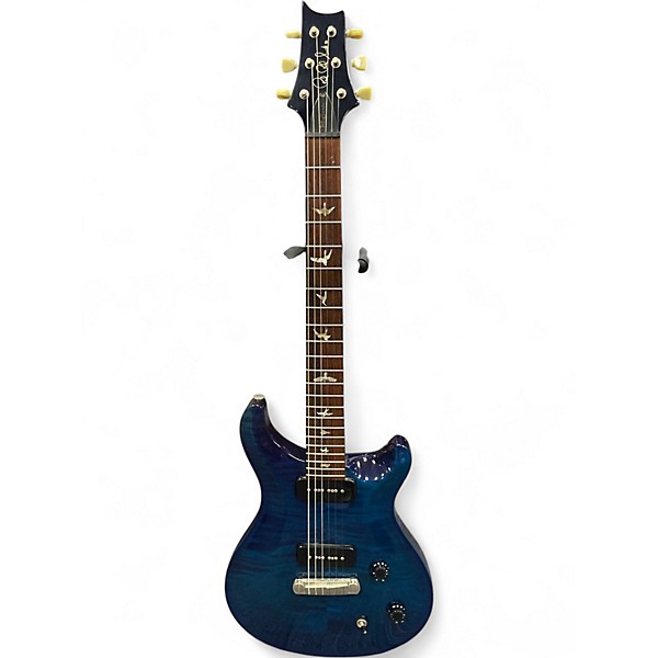 Used PRS McCarty Trans Blue Solid Body Electric Guitar