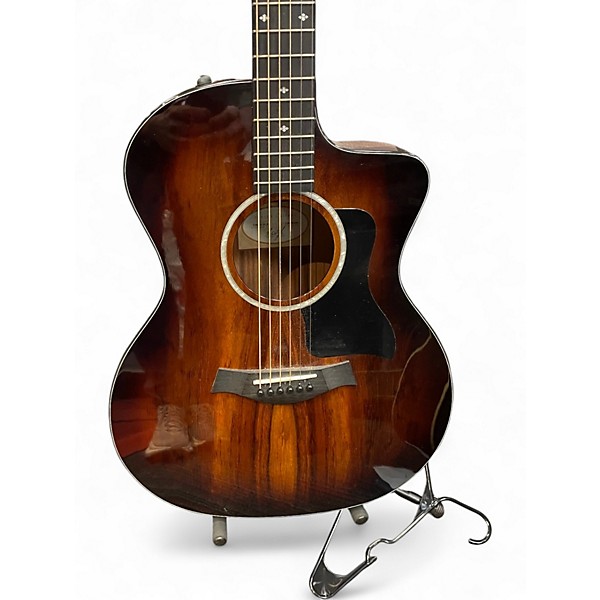 Used Taylor 224CEKDLX Natural Acoustic Electric Guitar
