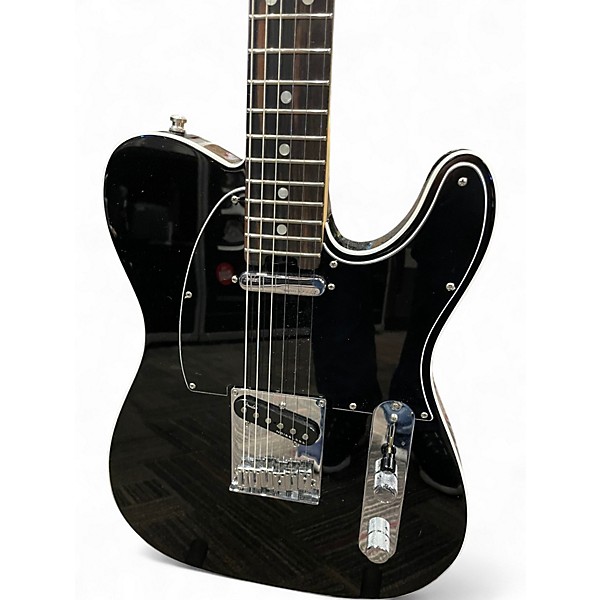 Used 2018 Fender American Elite Telecaster Black Solid Body Electric Guitar