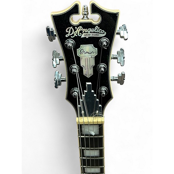 Used D'Angelico Premier Bedford Pink Solid Body Electric Guitar