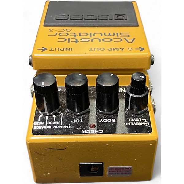 Used BOSS AC3 Acoustic Simulator Effect Pedal