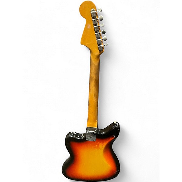 Vintage 1965 Fender Jaguar Tobacco Burst Solid Body Electric Guitar