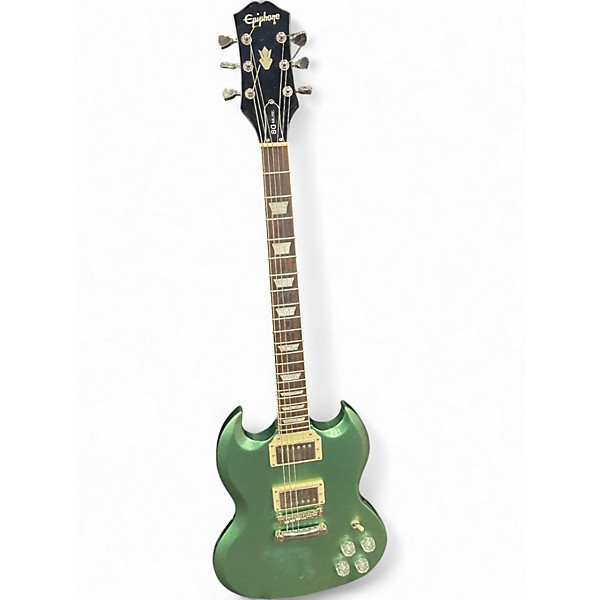 Used Epiphone SG Muse Green Solid Body Electric Guitar