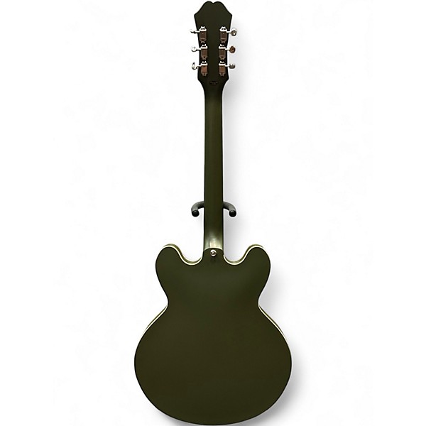 Used Epiphone Casino WORN OLIVE Hollow Body Electric Guitar