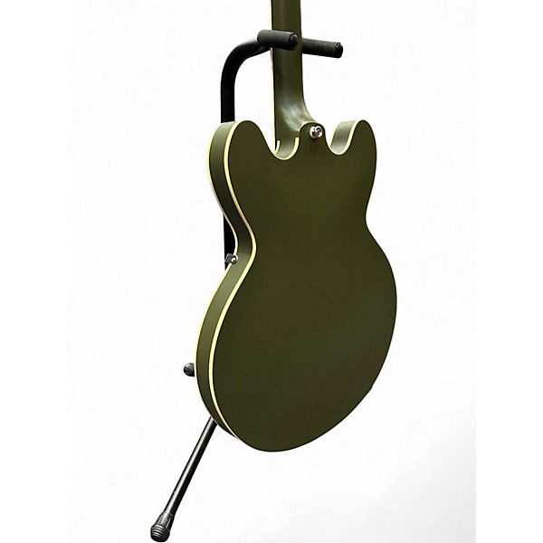 Used Epiphone Casino WORN OLIVE Hollow Body Electric Guitar