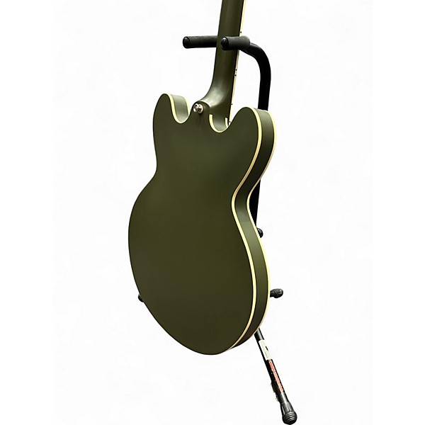 Used Epiphone Casino WORN OLIVE Hollow Body Electric Guitar