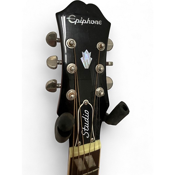 Used Epiphone HUMMINGBIRD STUDIO Dark Cherry Burst Acoustic Guitar