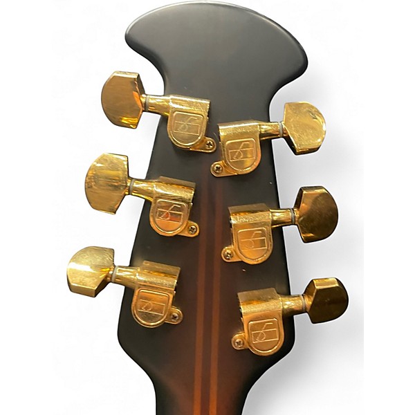 Used Ovation 1768 ELITE 2 Color Sunburst Acoustic Electric Guitar