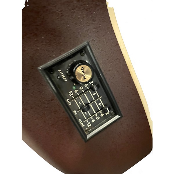 Used Ovation 1768 ELITE 2 Color Sunburst Acoustic Electric Guitar