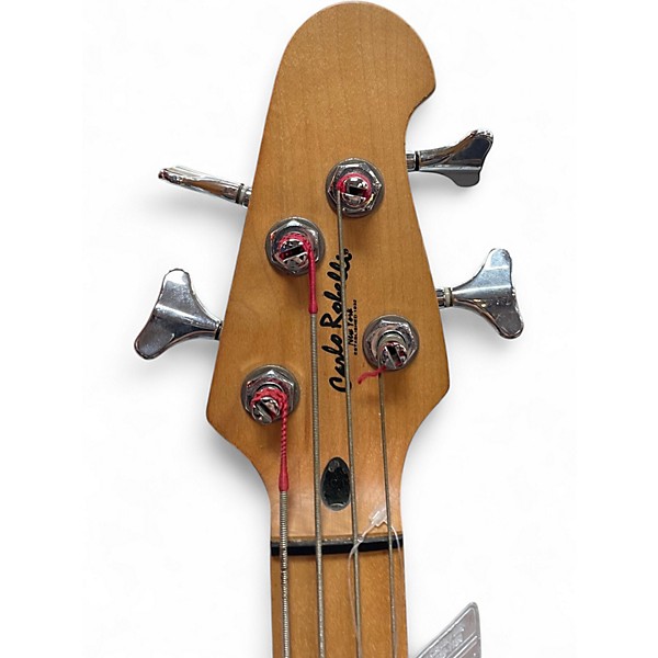 Used Carlo Robelli SWD Natural Electric Bass Guitar
