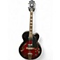 Used Ibanez AF75T TRANS RED Hollow Body Electric Guitar