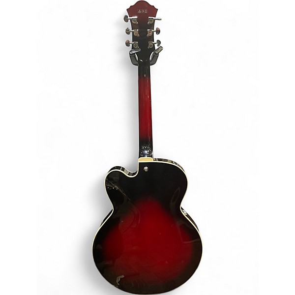 Used Ibanez AF75T TRANS RED Hollow Body Electric Guitar