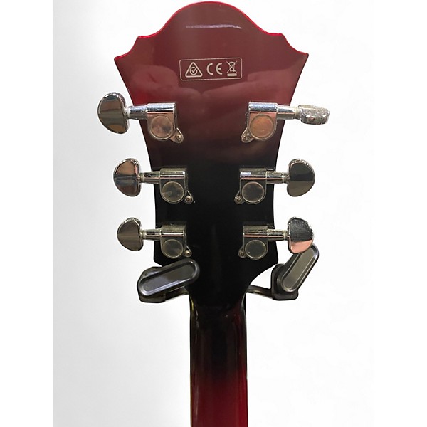 Used Ibanez AF75T TRANS RED Hollow Body Electric Guitar
