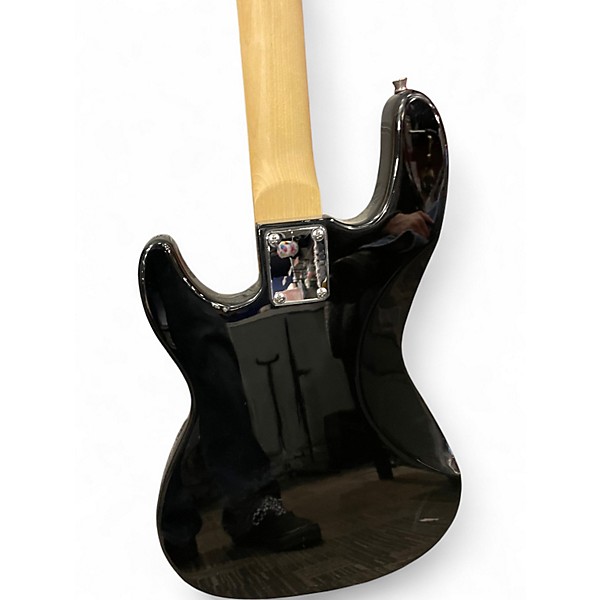 Used Glarry P BASS Black Electric Bass Guitar