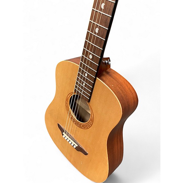 Used Luna Muse Safari Series Spruce 3/4 Natural Acoustic Guitar