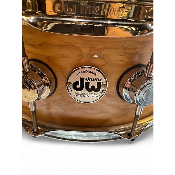 Used DW 5.5X14 Collector's Series Birch Snare Drum Natural Drum