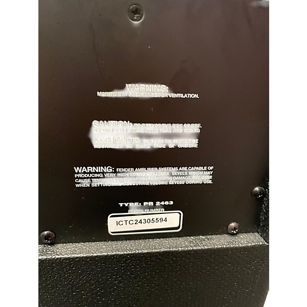 Used Fender Rumble 25 25W 1x8 Bass Combo Amp