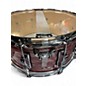 Used Ludwig 6.5in Classic Maple snare pink oyster Drum