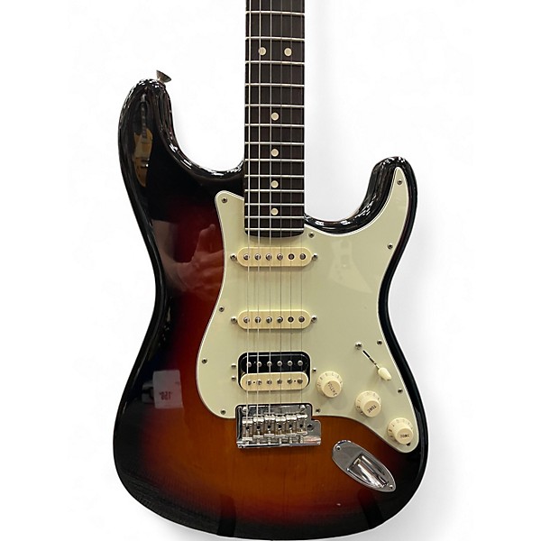 Used Fender AMERICAN PRO HSS SUNBURST Solid Body Electric Guitar