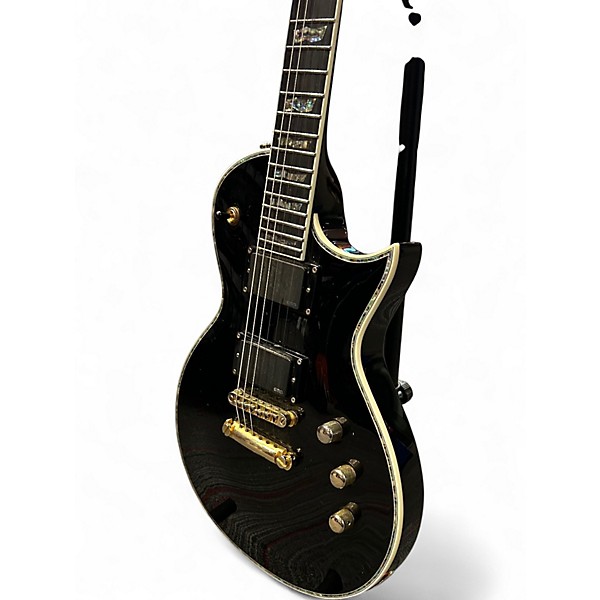 Used ESP LTD EC1000 Deluxe Black Solid Body Electric Guitar