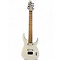 Used Schecter Guitar Research KM7 MK III HYBRID SNOW BLIND WHITE Solid Body Electric Guitar thumbnail