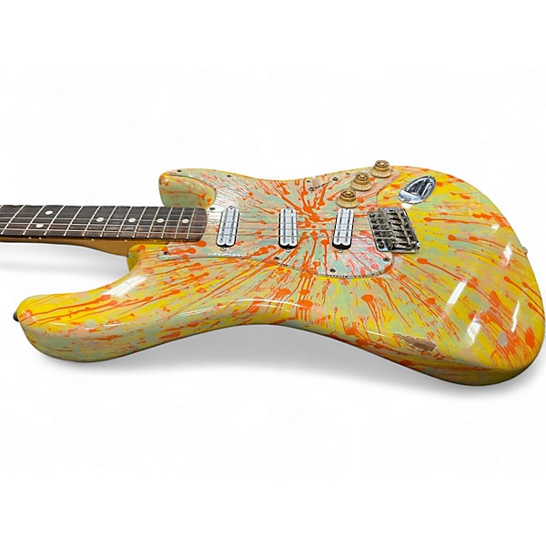 Used Fender Splattercaster Stratocaster Splatter Solid Body Electric Guitar