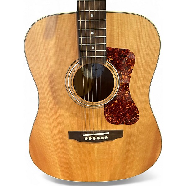 Used Guild D240 Natural Acoustic Electric Guitar