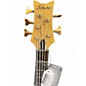 Used Schecter Guitar Research Diamond Passive Custom Active 5 String Natural Electric Bass Guitar