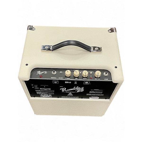 Used Fender Rumble 25 25W 1x8 Bass Combo Amp