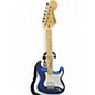 Used Squier Stratocaster HSS Blue Solid Body Electric Guitar thumbnail