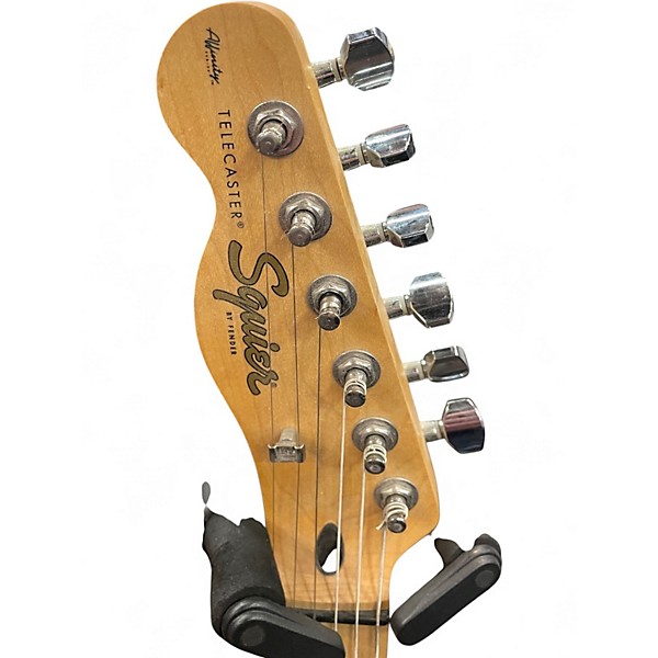 Used Squier Affinity Telecaster Left Handed Blonde Electric Guitar