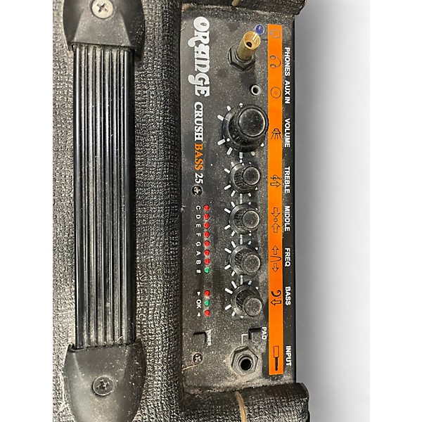 Used Orange Amplifiers Crush Bass 25 Bass Combo Amp