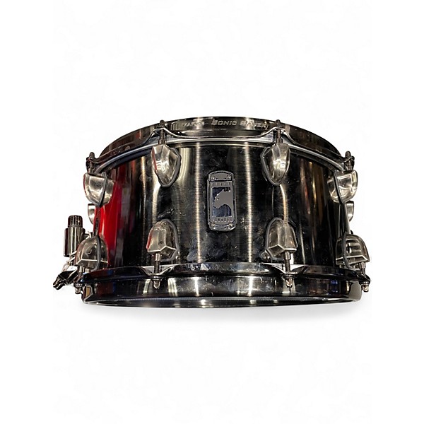Used Mapex 14X6 Black Panther Phantom Snare Black Chrome Drum