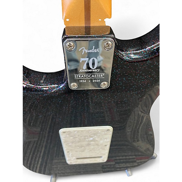 Used Fender 70TH ANNIVERSARY PLAYER STRATOCASTER NEUBULA NOIR Solid Body Electric Guitar