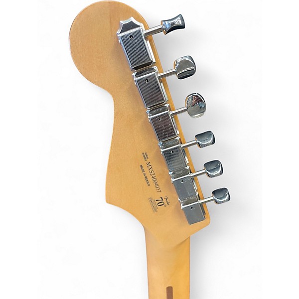 Used Fender 70TH ANNIVERSARY PLAYER STRATOCASTER NEUBULA NOIR Solid Body Electric Guitar